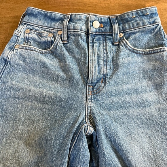 Madewell The Curvy Perfect Vintage Wide-Leg Jean in Enmore Wash Size 23 - Picture 9 of 12